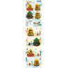 ZHEGAO 951001 BỐN CÔNG TRÌNH KIẾN ​​TRÚC CỔ NỔI TIẾNG THÁP HẠC CÒ ĐẰNG VƯƠNG NHẠC DƯƠNG VÀ VÀNG bộ đồ chơi xếp lắp ráp ghép mô hình Architecture Công Trình Kiến Trúc 253 khối