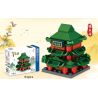 ZHEGAO 951001 BỐN CÔNG TRÌNH KIẾN ​​TRÚC CỔ NỔI TIẾNG THÁP HẠC CÒ ĐẰNG VƯƠNG NHẠC DƯƠNG VÀ VÀNG bộ đồ chơi xếp lắp ráp ghép mô hình Architecture Công Trình Kiến Trúc 253 khối