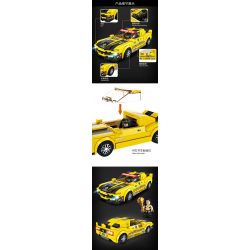FORANGE FC1605 1605 SIÊU XE NHANH NHẤT CHEVROLET CAMARO bộ đồ chơi xếp lắp ráp ghép mô hình Speed Champions Racing Cars Đua Xe Công Thức 305 khối