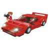 FORANGE FC1606 1606 SIÊU XE NHANH NHẤT FERRARI F40 bộ đồ chơi xếp lắp ráp ghép mô hình Speed Champions Racing Cars Đua Xe Công Thức 307 khối