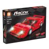 FORANGE FC1606 1606 SIÊU XE NHANH NHẤT FERRARI F40 bộ đồ chơi xếp lắp ráp ghép mô hình Speed Champions Racing Cars Đua Xe Công Thức 307 khối