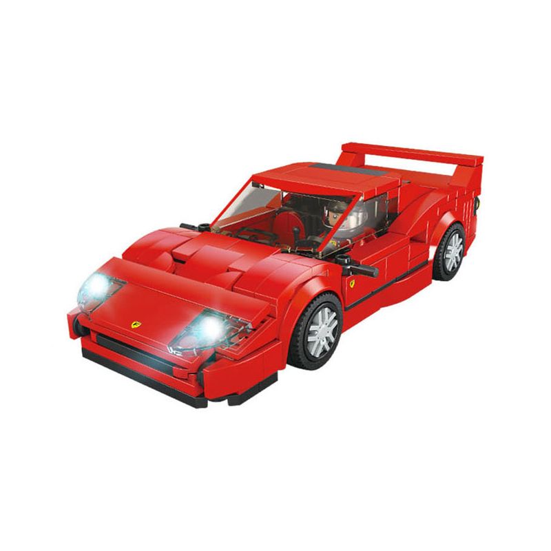 FORANGE FC1606 1606 SIÊU XE NHANH NHẤT FERRARI F40 bộ đồ chơi xếp lắp ráp ghép mô hình Speed Champions Racing Cars Đua Xe Công Thức 307 khối