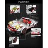 FORANGE FC1608 1608 SIÊU XE CỰC NHANH PORSCHE 911RSR bộ đồ chơi xếp lắp ráp ghép mô hình Speed Champions Racing Cars Đua Xe Công Thức 323 khối