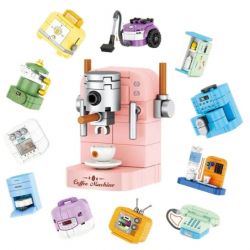 FORANGE FC8139 8139 THIẾT BỊ GIA DỤNGTINY bộ đồ chơi xếp lắp ráp ghép mô hình Creator Sáng Tạo 660 khối