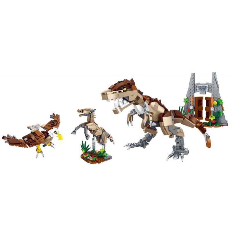 FORANGE FC1052 1052 non Lego TYRANNOSAURUS REX ĐẠI BÀNG NGỰA bộ đồ chơi xếp lắp ráp ghép mô hình Creator T.REX Sáng Tạo