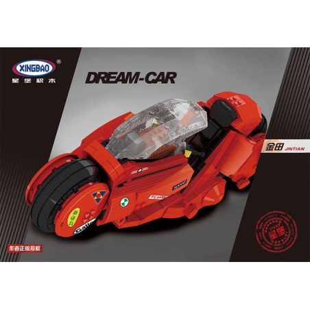 XINGBAO XB-03001 03001 XB03001 non  XE MÁY CỦA KANEDA bộ đồ chơi xếp lắp ráp ghép mô hình Creator KANEDA'S BIKE Sáng Tạo 919 khối