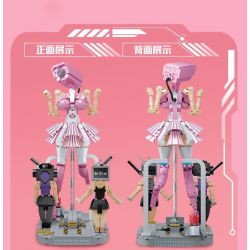 WANGAO 288045 MÀN HÌNH bộ đồ chơi xếp lắp ráp ghép mô hình Movie & Game MONITORING PERSONNEL Phim Và Trò Chơi