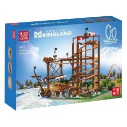 MouldKing 11013 Mould King 11013 TÀU LƯỢN SIÊU TỐC XOẮN ĐÔI bộ đồ chơi xếp lắp ráp ghép mô hình Creator DOUBLE HELIX ROLLER COASTER Sáng Tạo 2174 khối