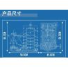 MouldKing 11013 Mould King 11013 TÀU LƯỢN SIÊU TỐC XOẮN ĐÔI bộ đồ chơi xếp lắp ráp ghép mô hình Creator DOUBLE HELIX ROLLER COASTER Sáng Tạo 2174 khối