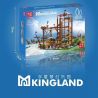 MouldKing 11013 Mould King 11013 TÀU LƯỢN SIÊU TỐC XOẮN ĐÔI bộ đồ chơi xếp lắp ráp ghép mô hình Creator DOUBLE HELIX ROLLER COASTER Sáng Tạo 2174 khối
