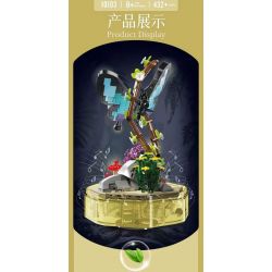 MouldKing 10103 Mould King 10103 THẾ GIỚI CÔN TRÙNG BƯỚM bộ đồ chơi xếp lắp ráp ghép mô hình INSECT WORLD BUTTERFLY 432 khối