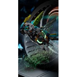 BEAUTY AND 13052 VẸT CYBORG bộ đồ chơi xếp lắp ráp ghép mô hình PARROT MACHINERY 688 khối