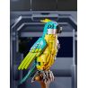 BEAUTY AND 13052 VẸT CYBORG bộ đồ chơi xếp lắp ráp ghép mô hình PARROT MACHINERY 688 khối
