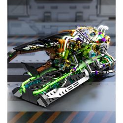 BEAUTY AND 13053 BỌ CÁNH CỨNG CYBORG bộ đồ chơi xếp lắp ráp ghép mô hình BEATLES MACHINERY 862 khối