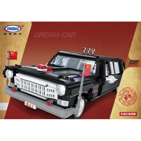 XINGBAO XB-03003 03003 XB03003 non  XE Ô TÔ HỒNG KỲ bộ đồ chơi xếp lắp ráp ghép mô hình Creator 巨匠 MASTER Sáng Tạo 2327 khối