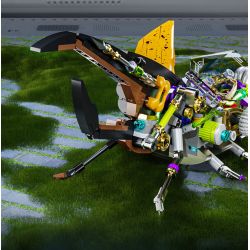 BEAUTY AND 13053 BỌ CÁNH CỨNG CYBORG bộ đồ chơi xếp lắp ráp ghép mô hình BEATLES MACHINERY 862 khối