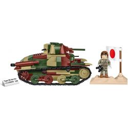 COBI 3115 TYPE 95 HA-GO tỷ lệ 1:35 bộ đồ chơi xếp lắp ráp ghép mô hình Military Army Quân Sự Bộ Đội 380 khối