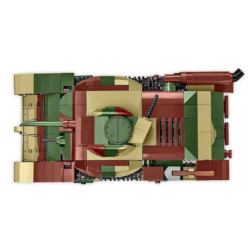 COBI 3115 TYPE 95 HA-GO tỷ lệ 1:35 bộ đồ chơi xếp lắp ráp ghép mô hình Military Army Quân Sự Bộ Đội 380 khối