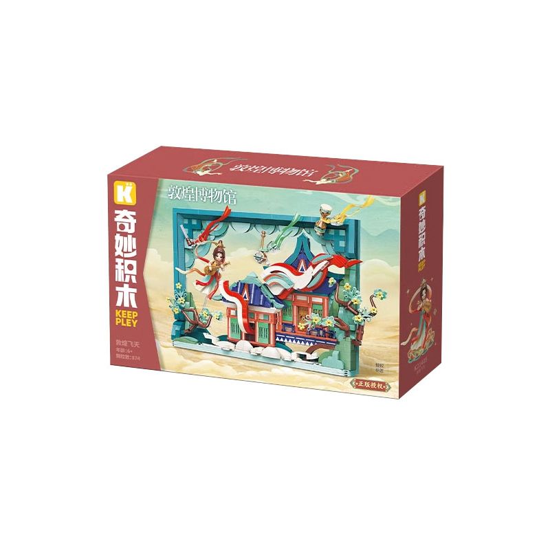 KEEPPLEY K21405 21405 non Lego BẢO TÀNG ĐÔN HOÀNG BẦU TRỜI BAY CỦA bộ đồ chơi xếp lắp ráp ghép mô hình Arts & Crafts 874 khối