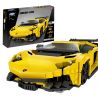 XINGBAO XB-03008 03008 XB03008 non  SIÊU XE Ô TÔ bộ đồ chơi xếp lắp ráp ghép mô hình Creator YELLOW LIGHTNING Sáng Tạo 834 khối