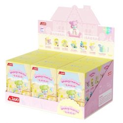 JAKI HK102 NHẬT KÝ MÙA HÈ RUOLAI NANCI 6 PHONG CÁCH SỬ DỤNG TẠI NHÀ DAZE MEIMEI DU SLEEP CHASING DRAMA BUBBLE BATH SLANDER CAT STAR MOON TENT bộ đồ chơi xếp lắp ráp ghép mô hình BABY NANCI