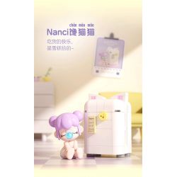 JAKI HK102 NHẬT KÝ MÙA HÈ RUOLAI NANCI 6 PHONG CÁCH SỬ DỤNG TẠI NHÀ DAZE MEIMEI DU SLEEP CHASING DRAMA BUBBLE BATH SLANDER CAT STAR MOON TENT bộ đồ chơi xếp lắp ráp ghép mô hình BABY NANCI