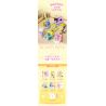 JAKI HK102 NHẬT KÝ MÙA HÈ RUOLAI NANCI 6 PHONG CÁCH SỬ DỤNG TẠI NHÀ DAZE MEIMEI DU SLEEP CHASING DRAMA BUBBLE BATH SLANDER CAT STAR MOON TENT bộ đồ chơi xếp lắp ráp ghép mô hình BABY NANCI