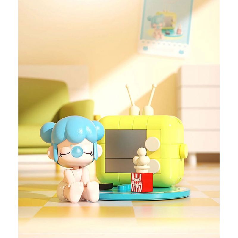 JAKI HK102 NHẬT KÝ MÙA HÈ RUOLAI NANCI 6 PHONG CÁCH SỬ DỤNG TẠI NHÀ DAZE MEIMEI DU SLEEP CHASING DRAMA BUBBLE BATH SLANDER CAT STAR MOON TENT bộ đồ chơi xếp lắp ráp ghép mô hình BABY NANCI