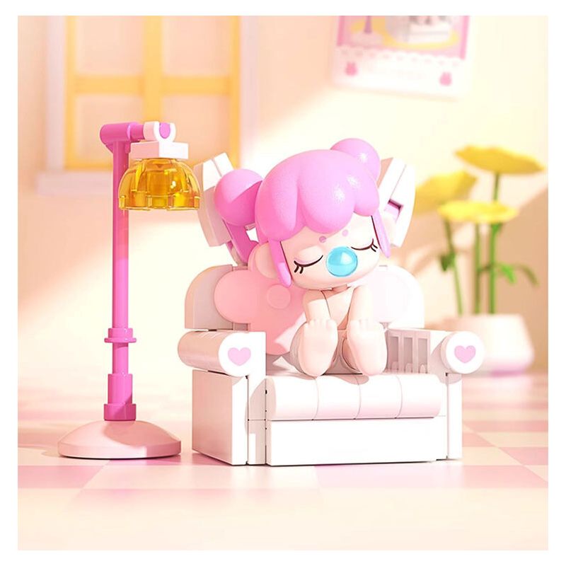 JAKI HK102 NHẬT KÝ MÙA HÈ RUOLAI NANCI 6 PHONG CÁCH SỬ DỤNG TẠI NHÀ DAZE MEIMEI DU SLEEP CHASING DRAMA BUBBLE BATH SLANDER CAT STAR MOON TENT bộ đồ chơi xếp lắp ráp ghép mô hình BABY NANCI