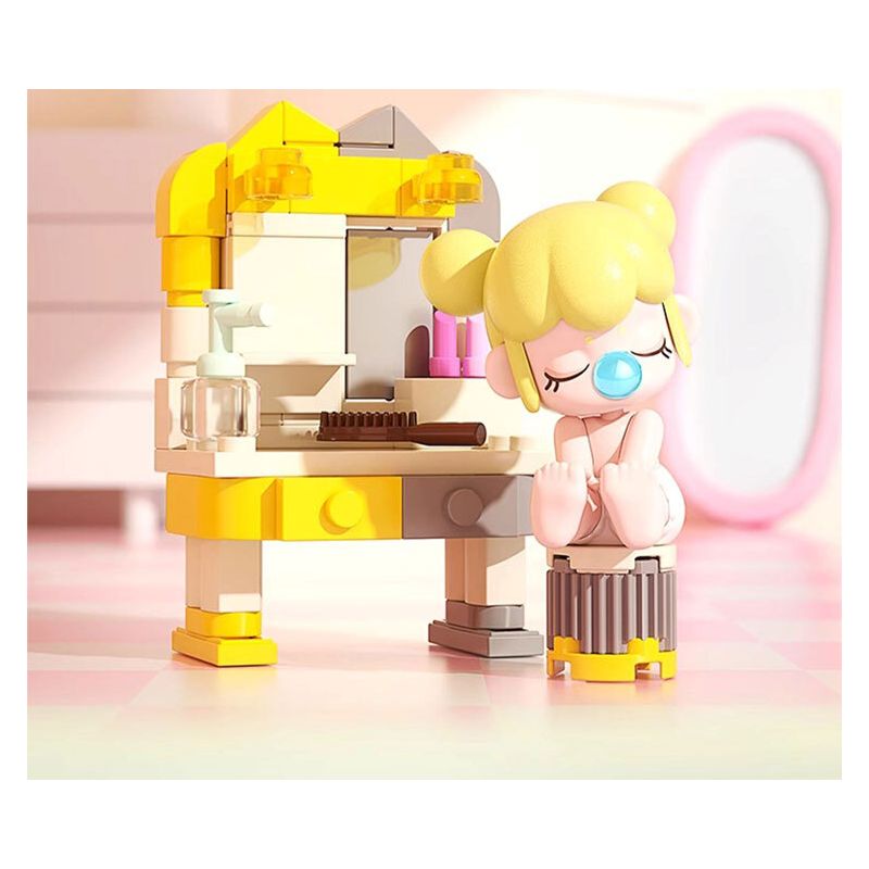 JAKI HK102 NHẬT KÝ MÙA HÈ RUOLAI NANCI 6 PHONG CÁCH SỬ DỤNG TẠI NHÀ DAZE MEIMEI DU SLEEP CHASING DRAMA BUBBLE BATH SLANDER CAT STAR MOON TENT bộ đồ chơi xếp lắp ráp ghép mô hình BABY NANCI