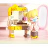 JAKI HK102 NHẬT KÝ MÙA HÈ RUOLAI NANCI 6 PHONG CÁCH SỬ DỤNG TẠI NHÀ DAZE MEIMEI DU SLEEP CHASING DRAMA BUBBLE BATH SLANDER CAT STAR MOON TENT bộ đồ chơi xếp lắp ráp ghép mô hình BABY NANCI