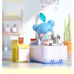 JAKI HK102 NHẬT KÝ MÙA HÈ RUOLAI NANCI 6 PHONG CÁCH SỬ DỤNG TẠI NHÀ DAZE MEIMEI DU SLEEP CHASING DRAMA BUBBLE BATH SLANDER CAT STAR MOON TENT bộ đồ chơi xếp lắp ráp ghép mô hình BABY NANCI