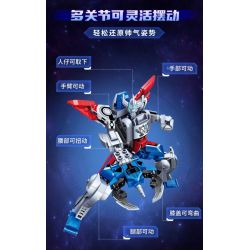 KEEPPLEY 75074 CƠ KHÍ TĂNG CƯỜNG ULTRAMAN X bộ đồ chơi xếp lắp ráp ghép mô hình Movie & Game Phim Và Trò Chơi 220 khối