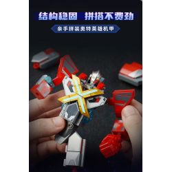 KEEPPLEY 75074 CƠ KHÍ TĂNG CƯỜNG ULTRAMAN X bộ đồ chơi xếp lắp ráp ghép mô hình Movie & Game Phim Và Trò Chơi 220 khối