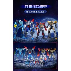 KEEPPLEY 75074 CƠ KHÍ TĂNG CƯỜNG ULTRAMAN X bộ đồ chơi xếp lắp ráp ghép mô hình Movie & Game Phim Và Trò Chơi 220 khối