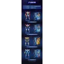 KEEPPLEY 75075 CƠ CHẾ TĂNG CƯỜNG HÌNH DẠNG ANH HÙNG CỦA ULTRAMAN GEED bộ đồ chơi xếp lắp ráp ghép mô hình Movie & Game Phim Và Trò Chơi 240 khối