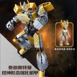 KEEPPLEY 75076 ULTRAMAN TAIGA YUKUN DẠNG MECHA NÂNG CAO bộ đồ chơi xếp lắp ráp ghép mô hình Movie & Game Phim Và Trò Chơi 192 khối