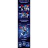 KEEPPLEY 75077 CƠ CHẾ TĂNG CƯỜNG ULTRAMAN FUMA bộ đồ chơi xếp lắp ráp ghép mô hình Movie & Game Phim Và Trò Chơi 240 khối