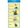 LE YI 83023 MONKEY KING CẢNH KINH ĐIỂN 4 PHONG CÁCH bộ đồ chơi xếp lắp ráp ghép mô hình 530 khối