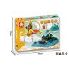 LE YI 83023 MONKEY KING CẢNH KINH ĐIỂN 4 PHONG CÁCH bộ đồ chơi xếp lắp ráp ghép mô hình 530 khối