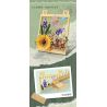 Kazi KY81125 81125 NGÔN NGỮ CỦA CÁC LOÀI HOA TRANH TƯỜNG VĨNH CỬU VÀ CÔN TRÙNG bộ đồ chơi xếp lắp ráp ghép mô hình Arts & Crafts 444 khối