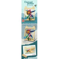 Kazi KY81126 81126 TRANH TƯỜNG NGÔN NGỮ HOA VĨNH CỬU VÀ CHIM bộ đồ chơi xếp lắp ráp ghép mô hình Arts & Crafts 315 khối