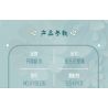 Kazi KY81126 81126 TRANH TƯỜNG NGÔN NGỮ HOA VĨNH CỬU VÀ CHIM bộ đồ chơi xếp lắp ráp ghép mô hình Arts & Crafts 315 khối