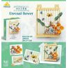 Kazi KY81128 81128 NGÔN NGỮ CỦA CÁC LOÀI HOA TRANH TƯỜNG VĨNH CỬU VÀ CÔN TRÙNG bộ đồ chơi xếp lắp ráp ghép mô hình Arts & Crafts ETERNAL FLOWER 354 khối