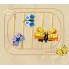 Kazi KY81128 81128 NGÔN NGỮ CỦA CÁC LOÀI HOA TRANH TƯỜNG VĨNH CỬU VÀ CÔN TRÙNG bộ đồ chơi xếp lắp ráp ghép mô hình Arts & Crafts ETERNAL FLOWER 354 khối