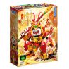 ZHEGAO 662028 GẤU TRÚC ANH HÙNG CƠ KHÍ NGỘ KHÔNG bộ đồ chơi xếp lắp ráp ghép mô hình 625 khối