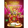 ZHEGAO 662028 GẤU TRÚC ANH HÙNG CƠ KHÍ NGỘ KHÔNG bộ đồ chơi xếp lắp ráp ghép mô hình 625 khối