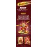 ZHEGAO 662028 GẤU TRÚC ANH HÙNG CƠ KHÍ NGỘ KHÔNG bộ đồ chơi xếp lắp ráp ghép mô hình 625 khối