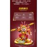 ZHEGAO 662028 GẤU TRÚC ANH HÙNG CƠ KHÍ NGỘ KHÔNG bộ đồ chơi xếp lắp ráp ghép mô hình 625 khối