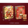 ZHEGAO 662028 GẤU TRÚC ANH HÙNG CƠ KHÍ NGỘ KHÔNG bộ đồ chơi xếp lắp ráp ghép mô hình 625 khối